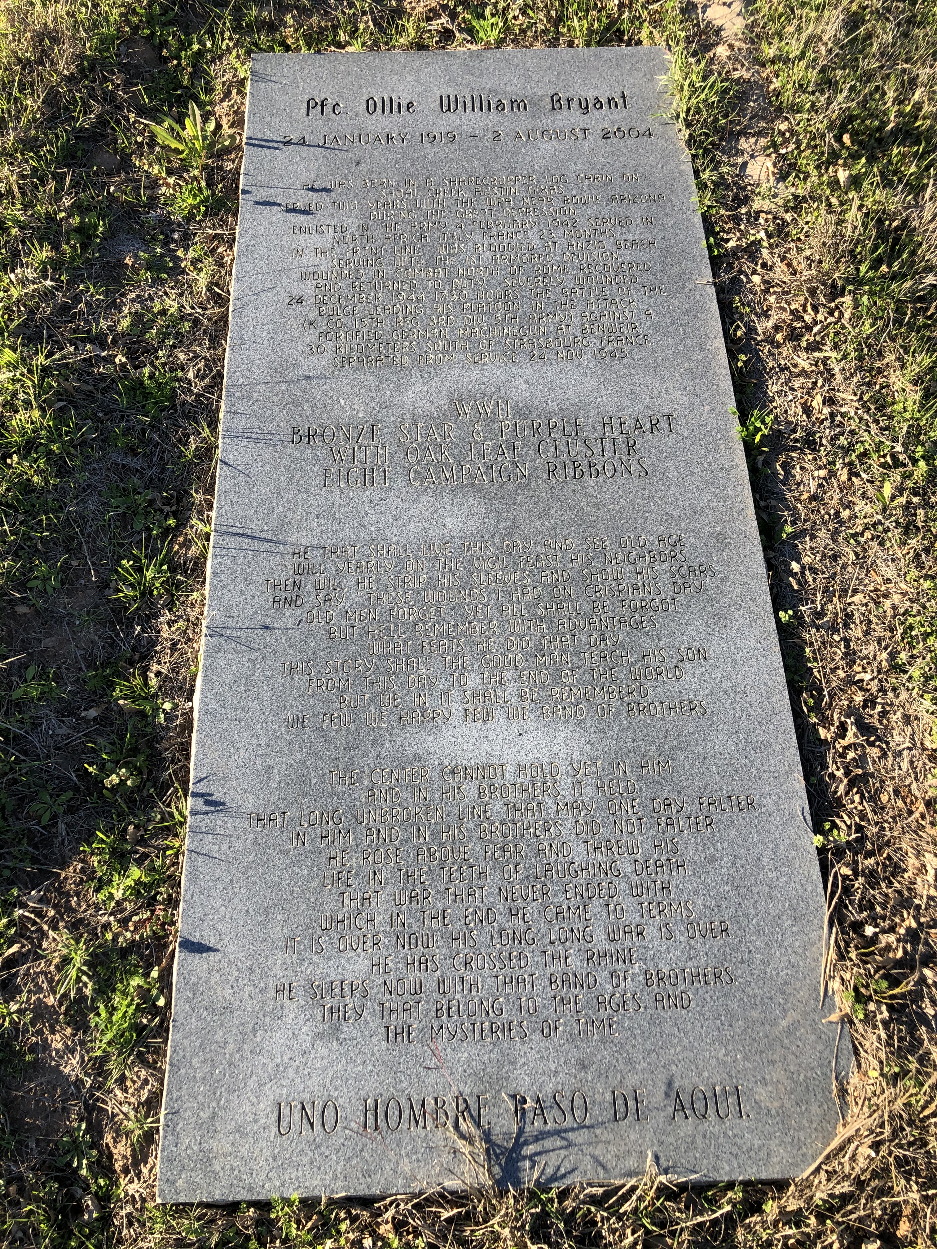 Photographed 24 Jan 2020.